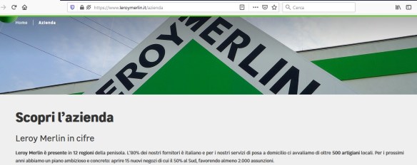 Leroy Merlin sito